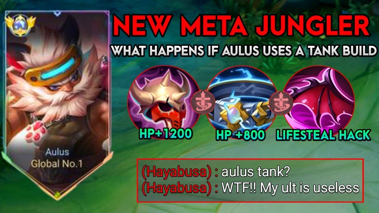 IMMUNITY TO ANYTHING!! NEW TANK BUILD FOR AULUS 2025 100% ANNOYING - new aulus best build