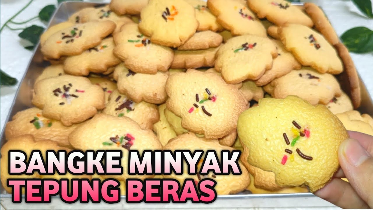 Resep Kue Kering BANGKE' MINYAK Tepung Beras
