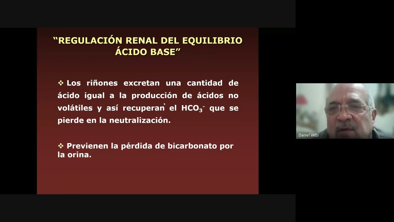 Clase de Repaso SHYSM - Regulación del pH - Prof  Daniel Velzi