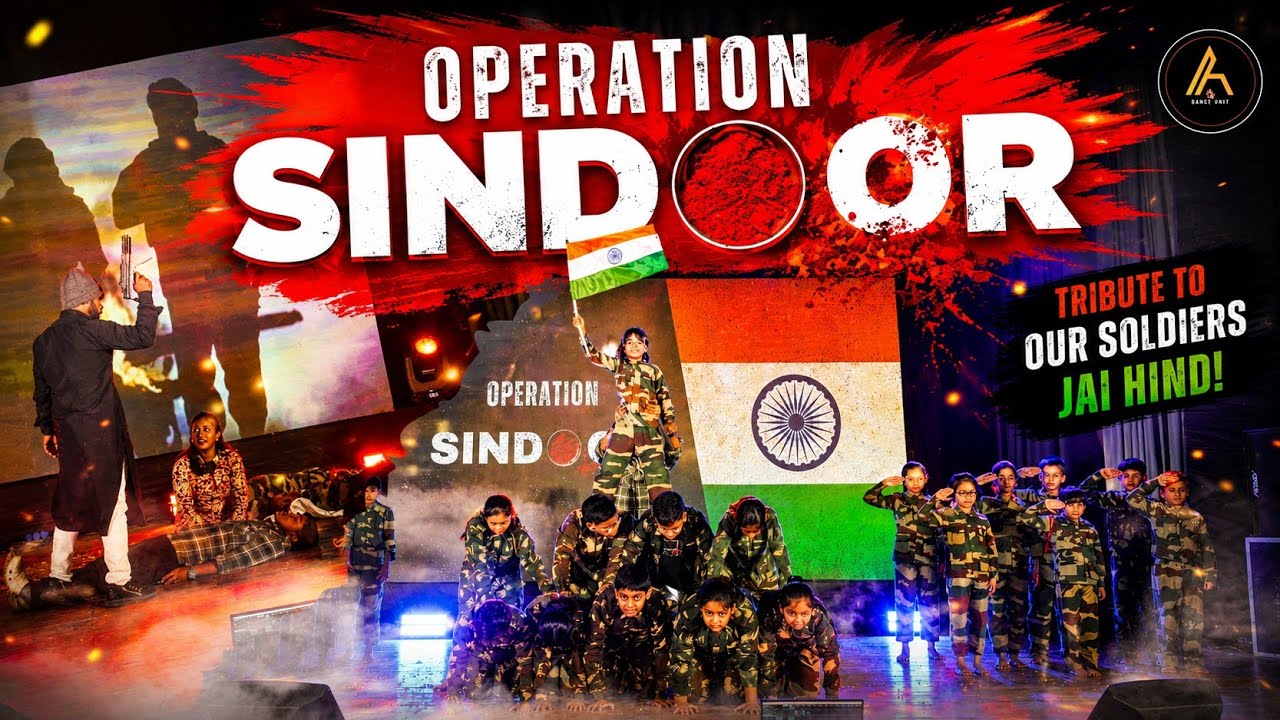 Operation sindoor | Patriotic Dance | Pahalgam Attack | A Dance Unit | Kolkata Dance fest 25