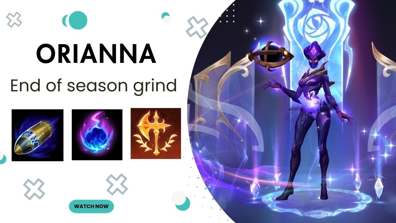 Orianna - End of season grind (S19 rank gameplay) #wildrift 