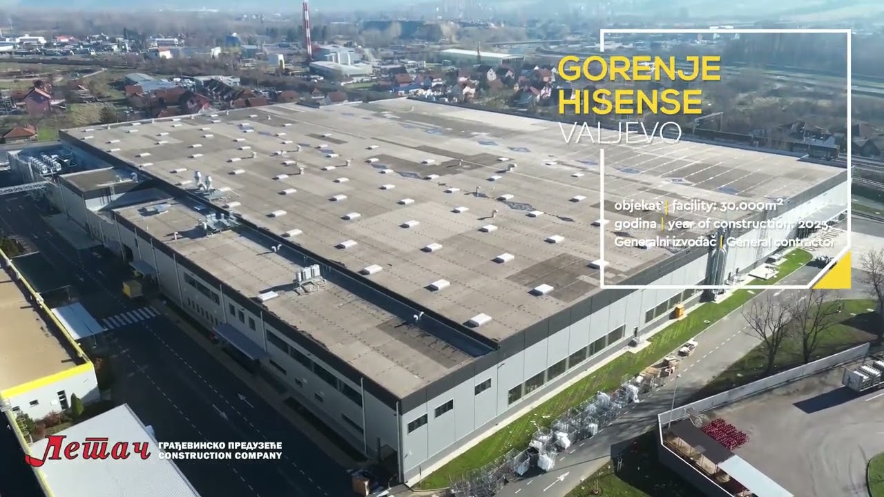 Završetak izgradnje hale 