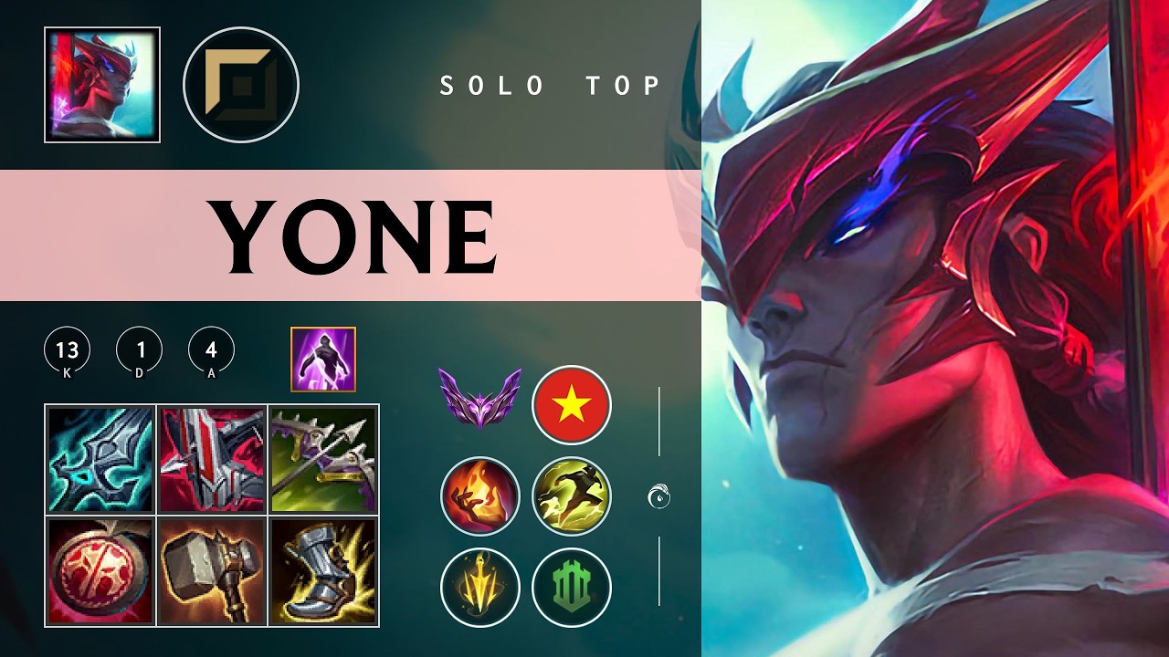 Yone Top vs Udyr - VN Master Patch 26.05