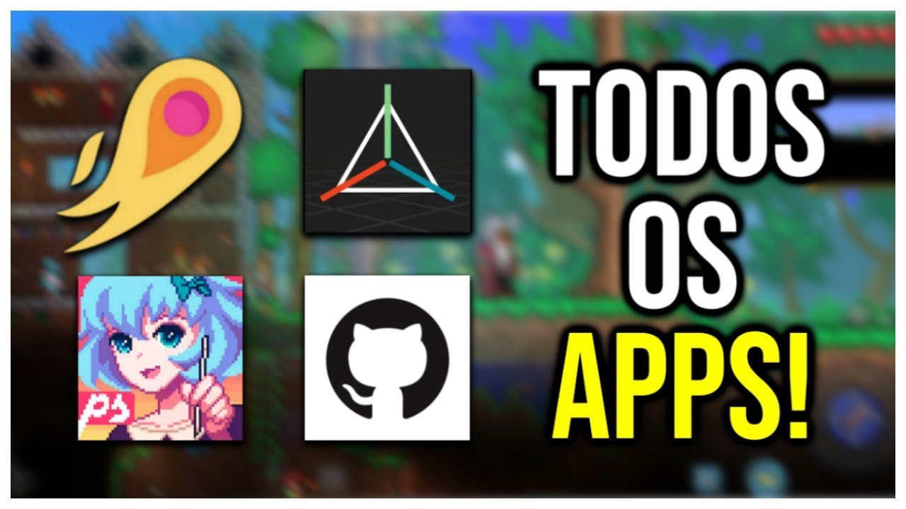 TODOS OS APLICATIVOS QUE USO PARA CRIAR JOGOS PELO CELULAR!!!