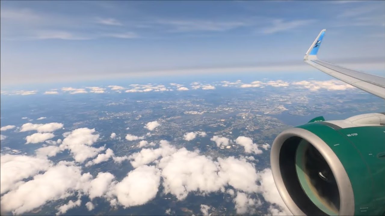 {4K} [FULL FLIGHT] New York (JFK) - Atlanta (ATL) — Frontier Airlines — Airbus A321-271NX — N614FR