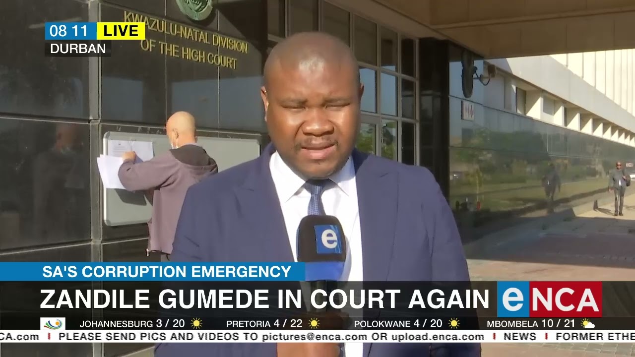 Zandile Gumede in court again
