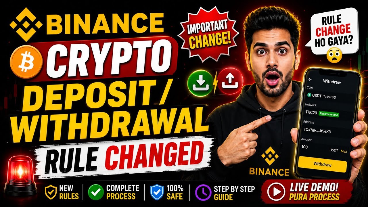 Binance New Deposit & Withdrawal Update Explained (2026)