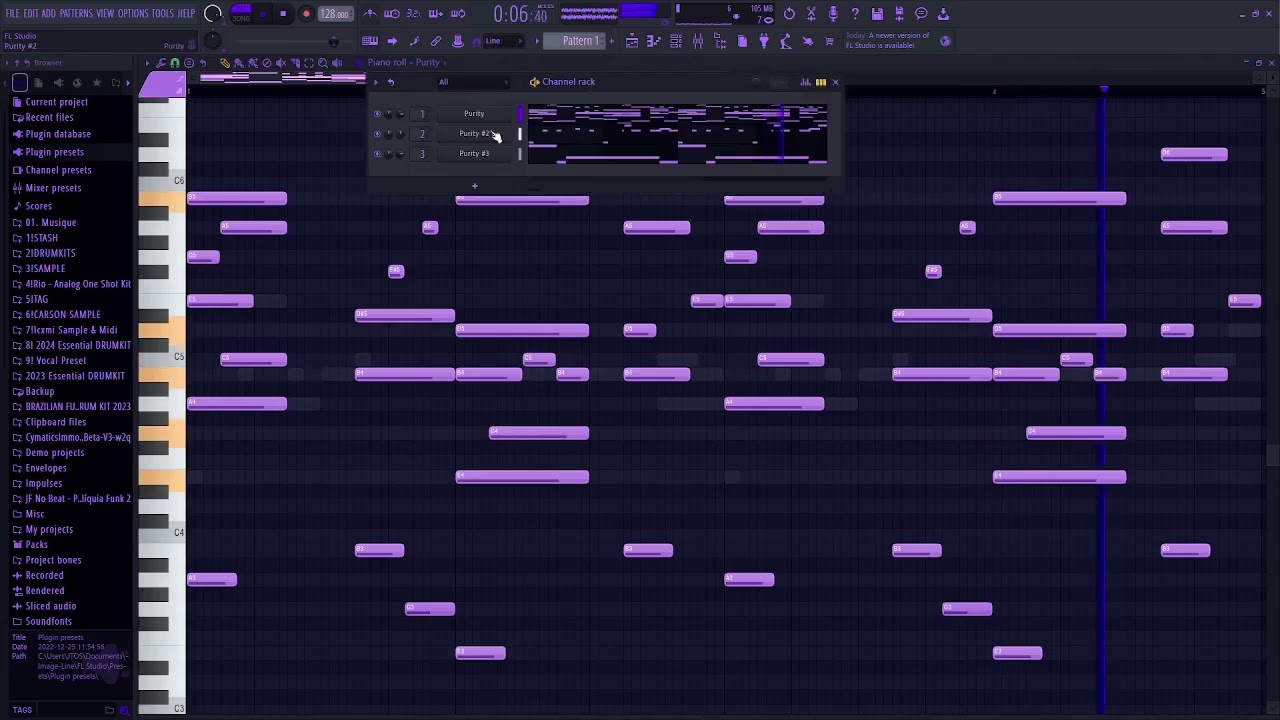 FL Studio Silent Cook Up #2 (Lil Tecca New Jazz Type Beat)