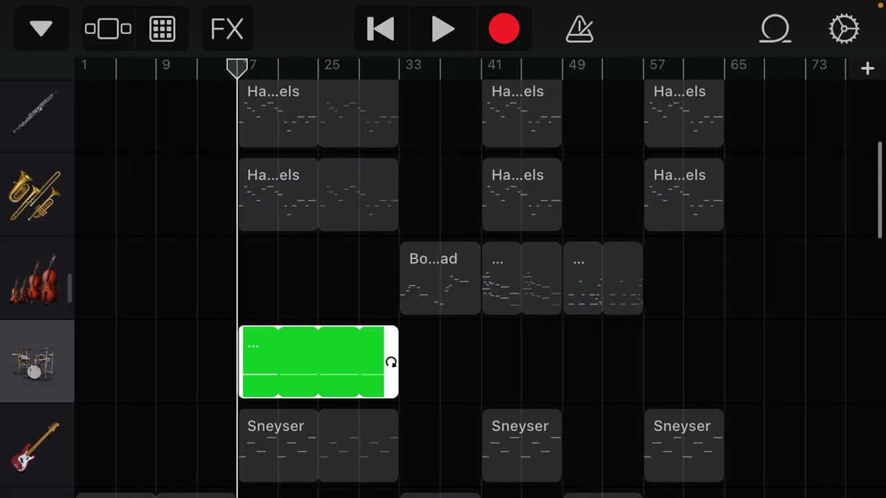 Space Island tutorial GarageBand 