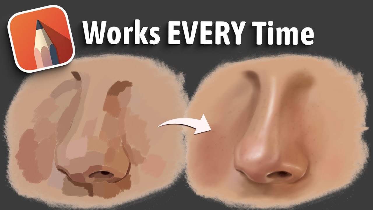 Эта техника значительно упрощает рисование и штриховку в Autodesk Sketchbook