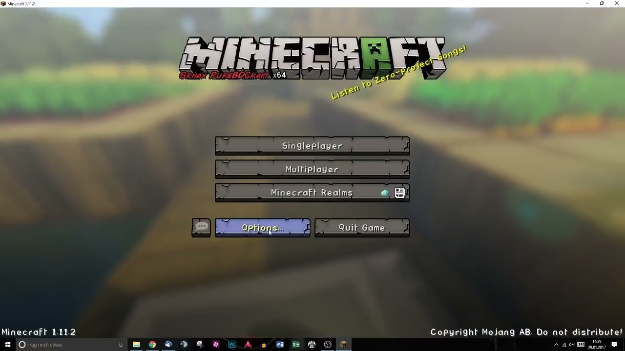 Minecraft 1.12.2 Sphax PureBDcraft Texturepack Resourcepack Tutorial Installation Download