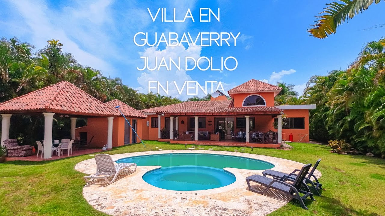 En Venta Villa en Guavaberry Golf Juan Dolio