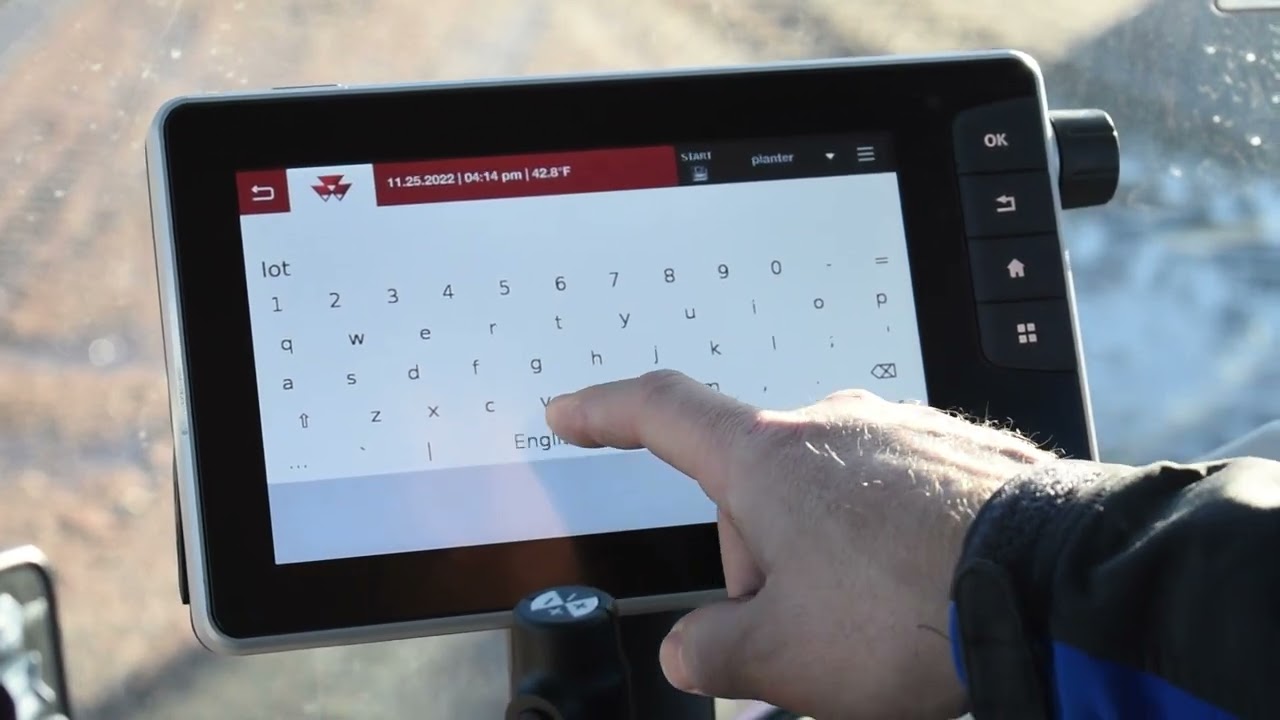 Datatronic 5 Display- Setting Up a Grower Farm Field