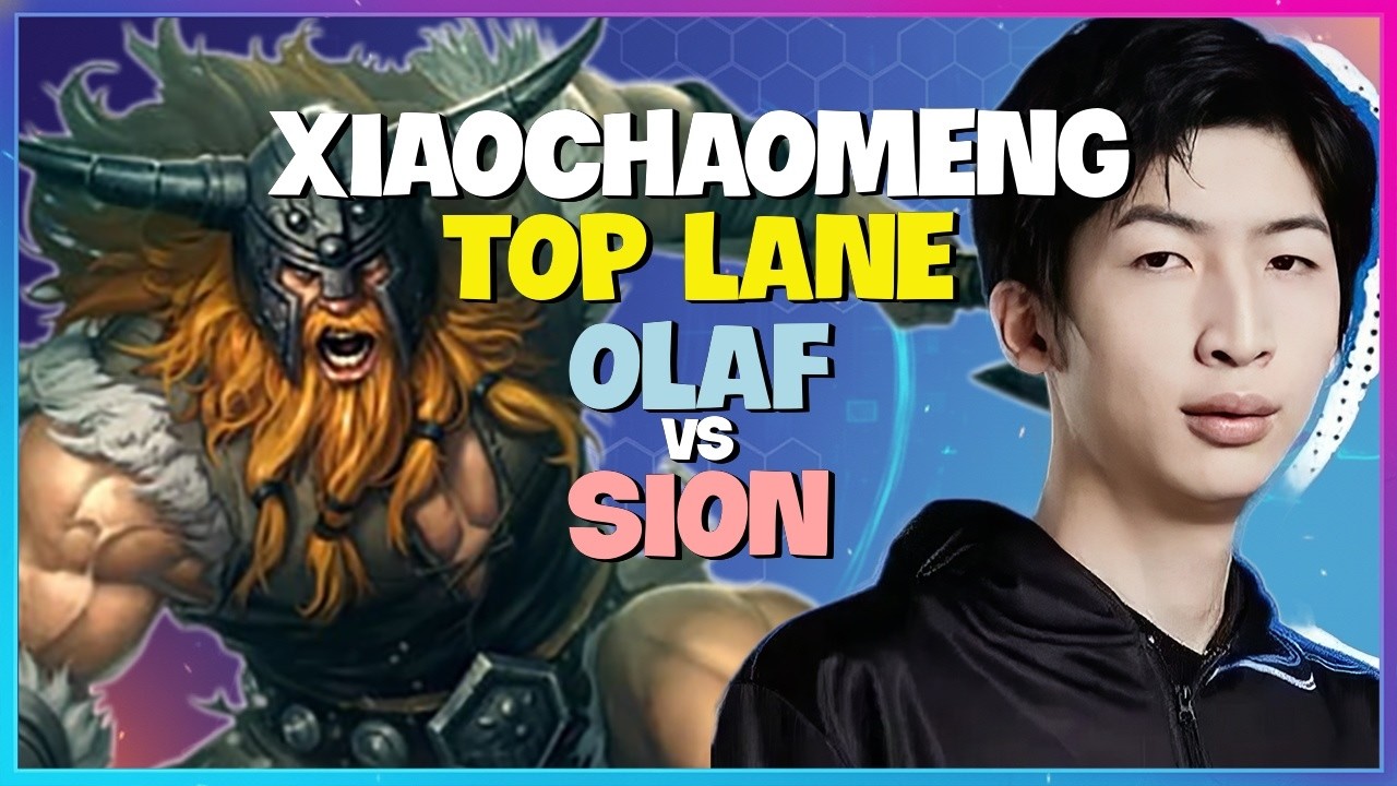XiaoChaoMeng Olaf : This Dude is CRUSHING the Super Server and Making Sion look like an NPC