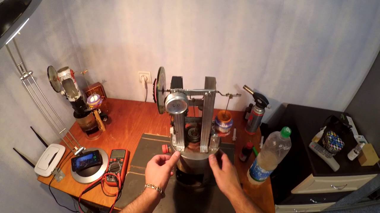 Двигатель Стирлинга v2.0 (Stirling engine v2.0)