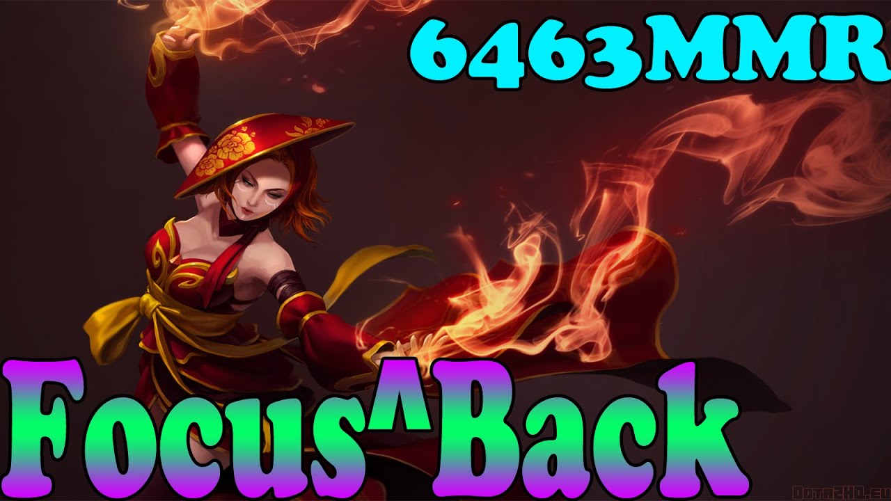 Dota 2 - Focus^Back 6463 MMR Plays Lina Vol 1# - Ranked Match Gameplay