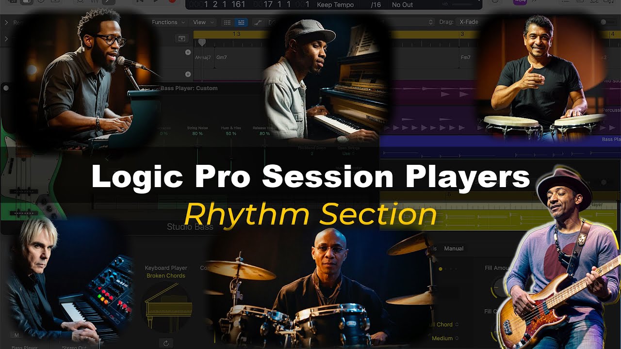 Logic Pro Session Players: Rhythm Section