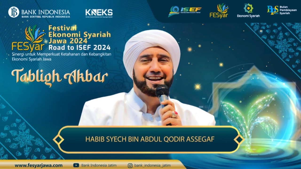Tabligh Akbar  : Habib Syech bin Abdul Qodir Assegaf ::Masjid Nasional Al Akbar Surabaya