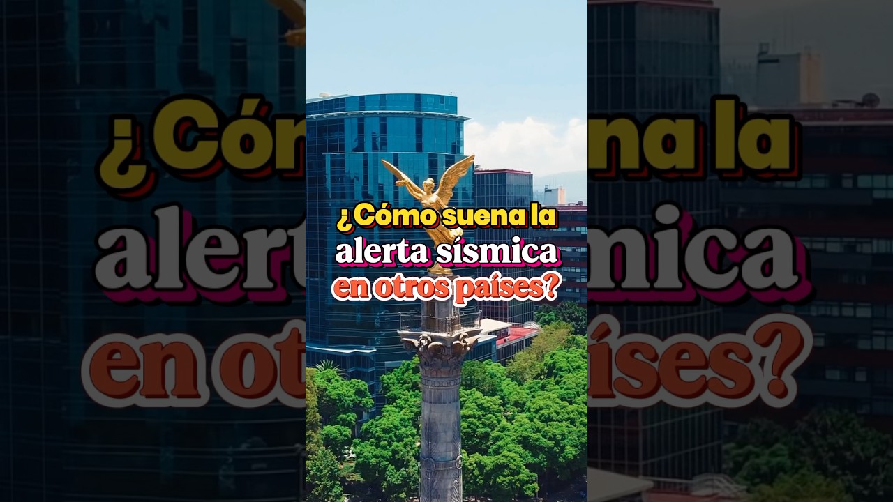 &iquest;C&oacute;mo suenan las alertas s&iacute;smicas en otros pa&iacute;ses? #SimulacroNacional2025 #CDMX