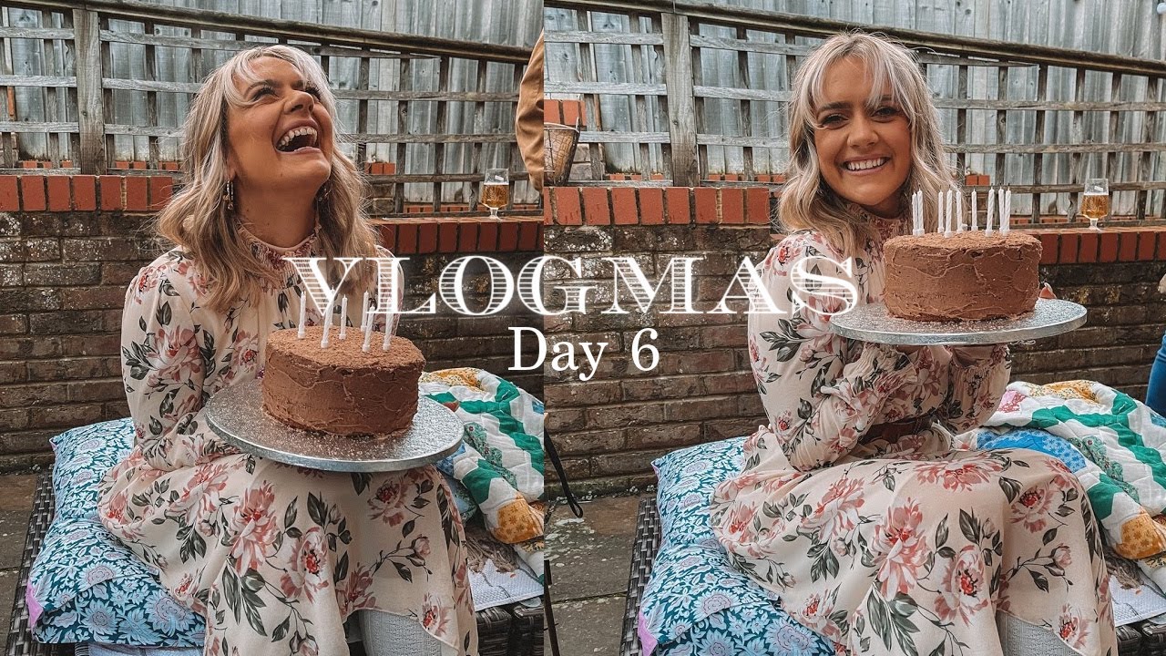 MY BIRTHDAY PARTY! FOOD & FRIENDS IN THE FREEZING COLD  😂 | VLOGMAS | EmmasRectangle