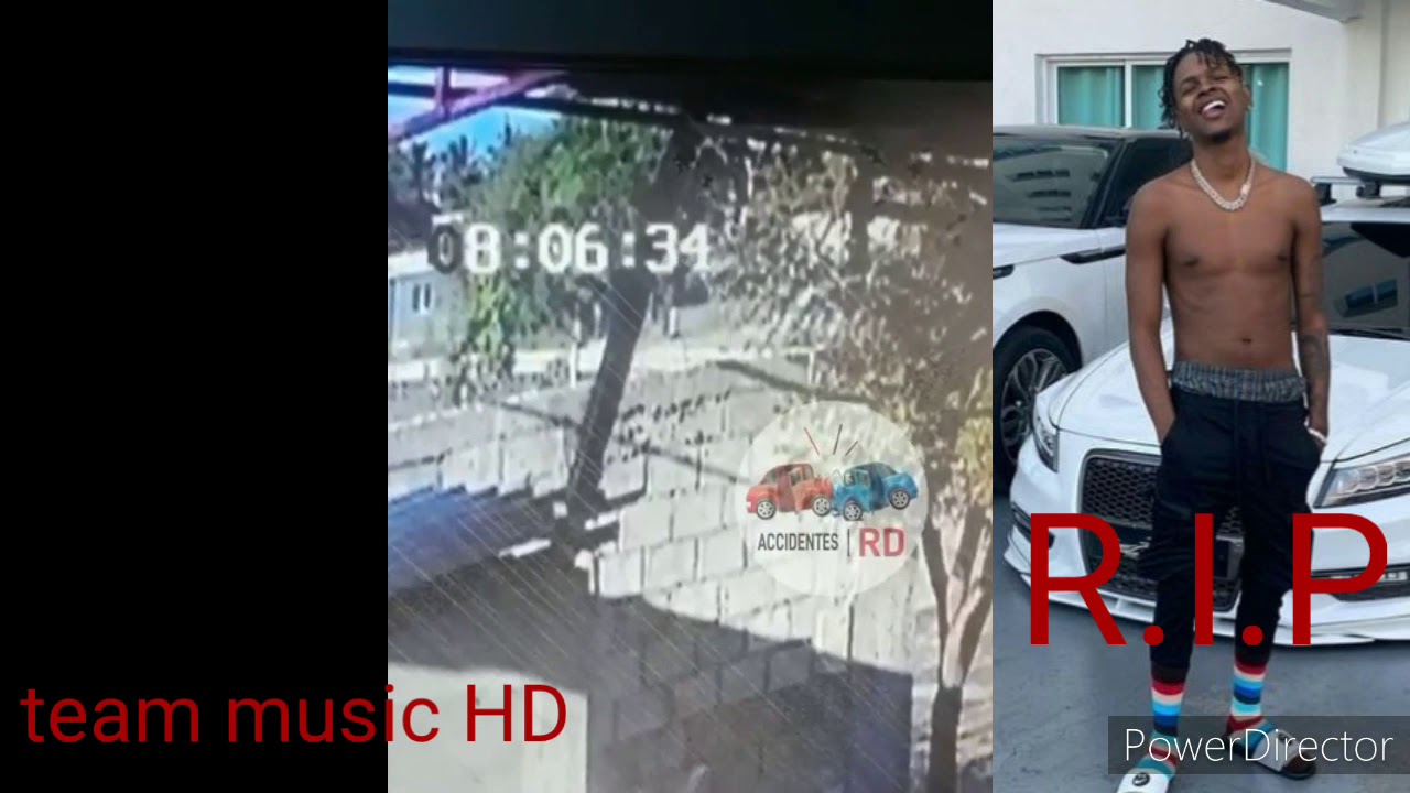 Camaras de seguridad capta el momento exacto del accidente de transito de artista &ldquo;Kitah&rdquo;.
