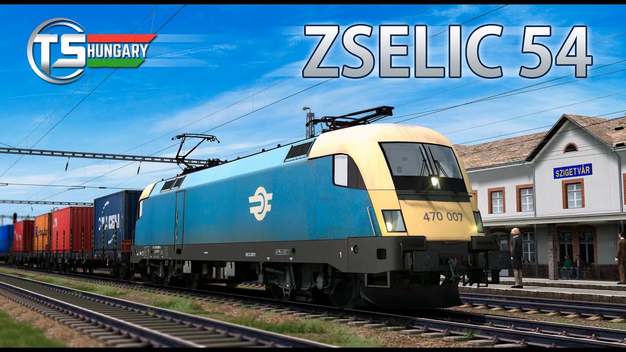 Train Simulator Classic • ZSELIC 54 Útvonal (Szigetvár- Mozsgó)
