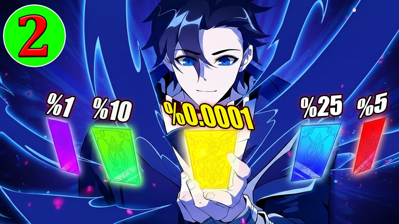 [2] %0.0001 Düşme Şanslı Bir Hile Kartı Aldı ve 100 Kat Daha Hızlı Seviye Atlıyor! - Manhwa Özeti