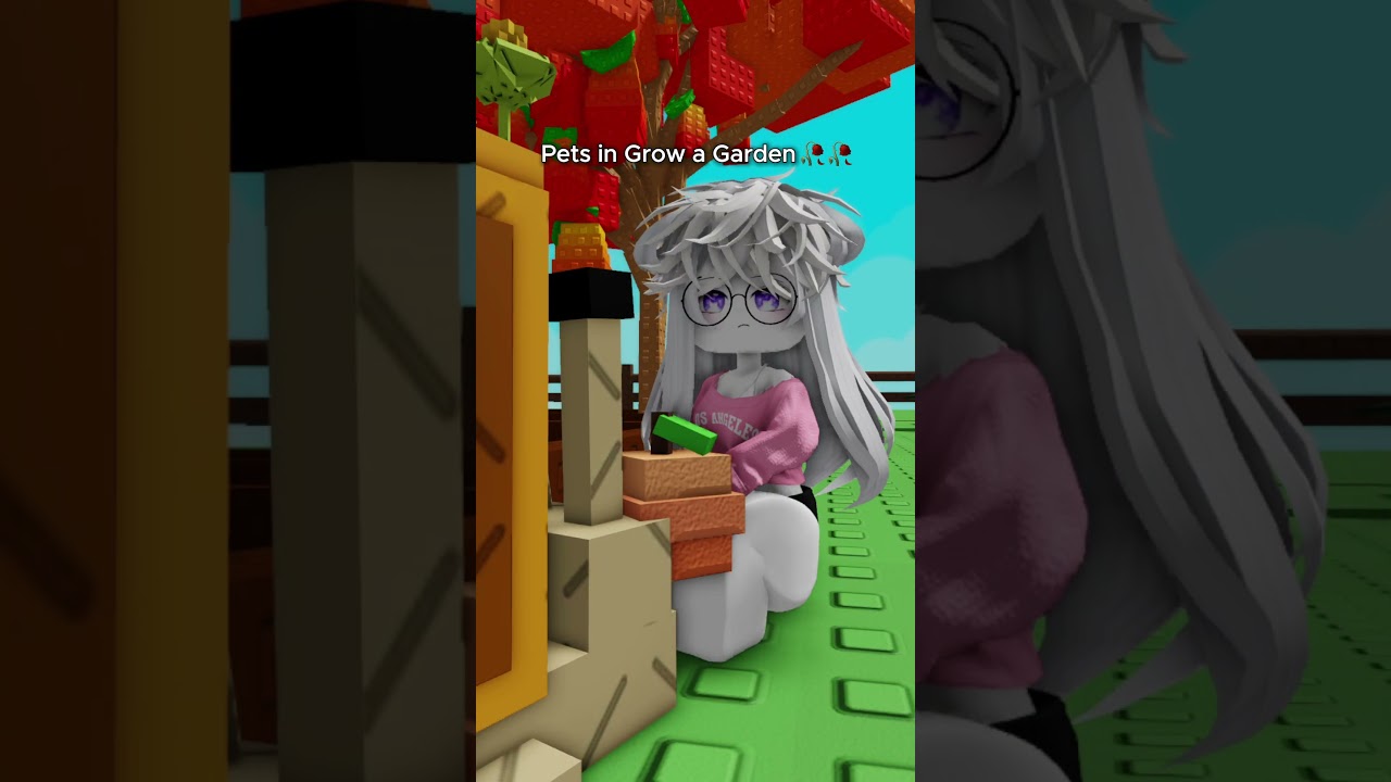 Pets in Grow a Garden 🥀🥀 #maechan #roblox #robloxanimation