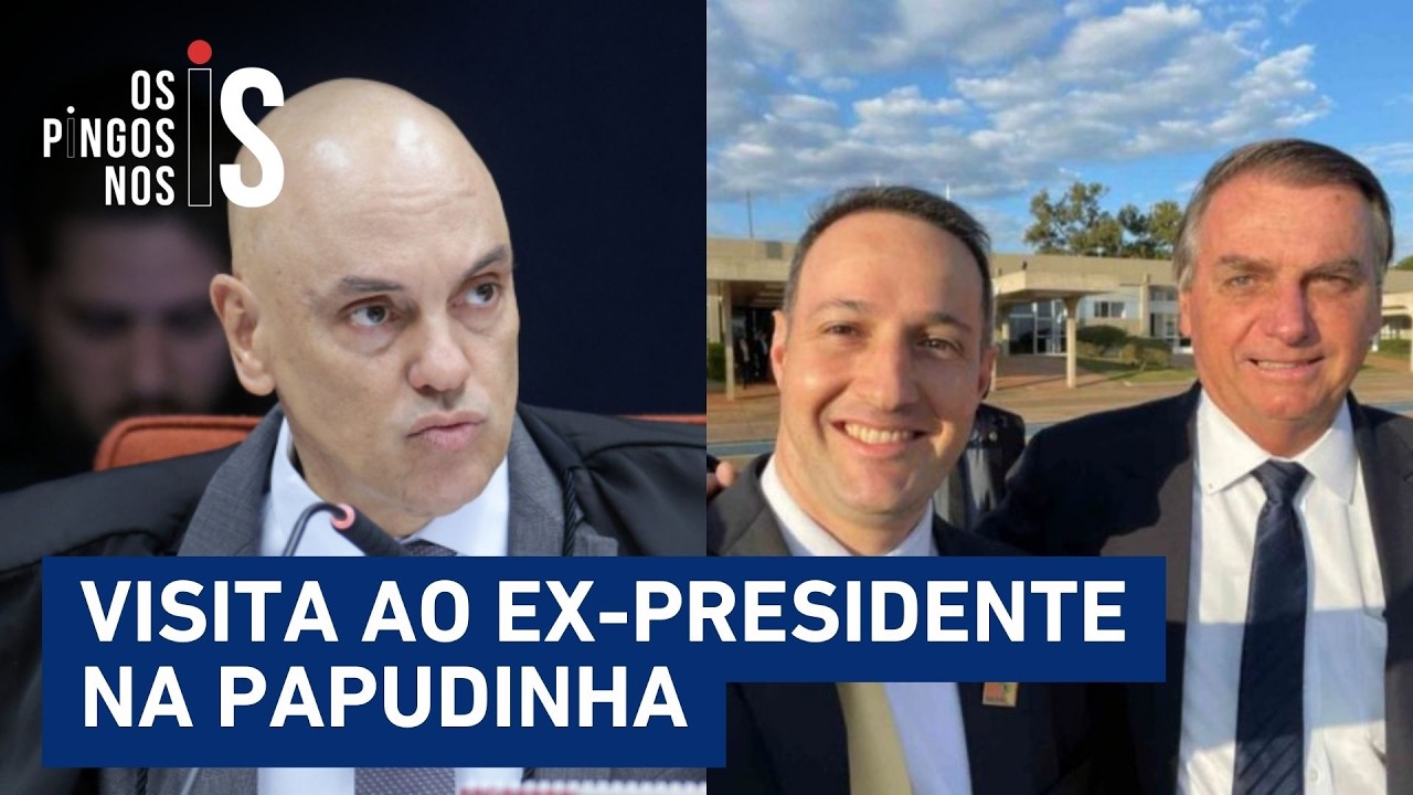 Vaga no Senado? Alexandre de Moraes autoriza visita de Derrite a Jair Bolsonaro