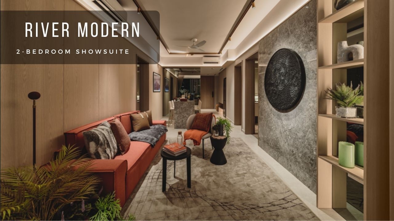 River Modern 2 Bedroom Showflat (689 sqft) 