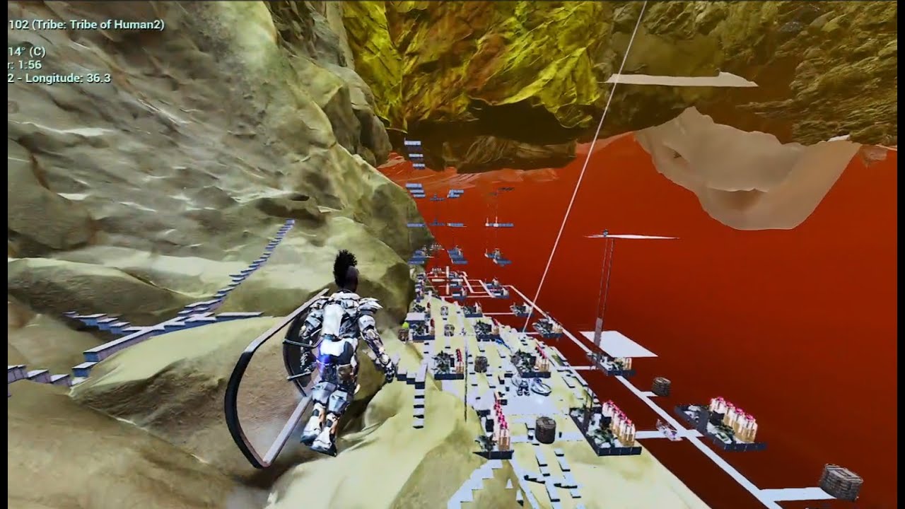 Ark Survival Ascended Wiping Mesh Bases On Official 1X PVP