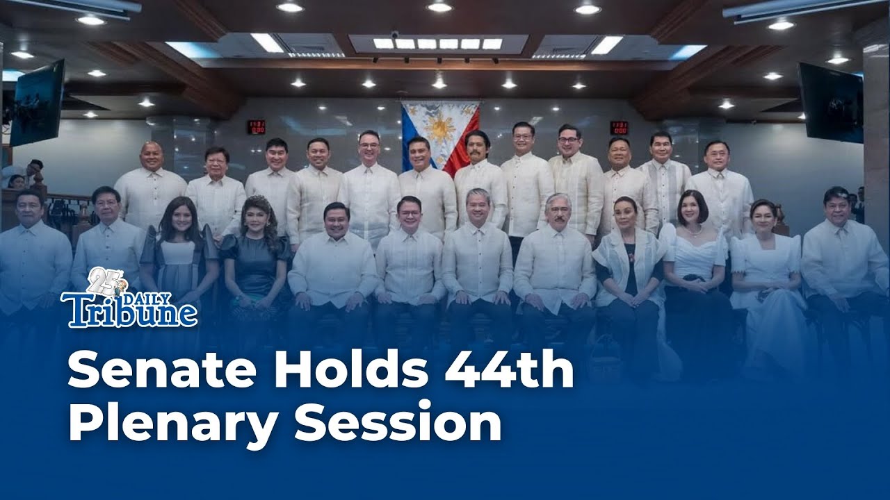 LIVE: Senate Opens 44th Plenary Session | 10 February 2026