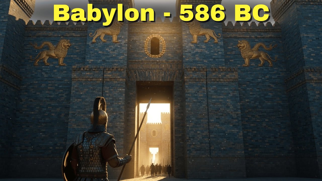 This Is What Life Was Like in Babylon During the Exile | 586 BC | With AI