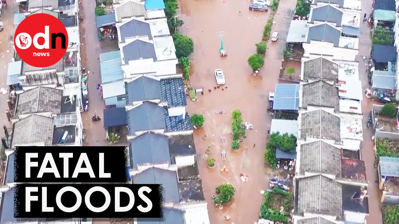 China's Deadly Floods: Dramatic Footage Captures Cities Under Water