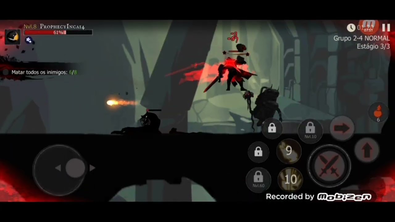 14 MINUTOS DE SHADOW FIGHT*Poder novo?*