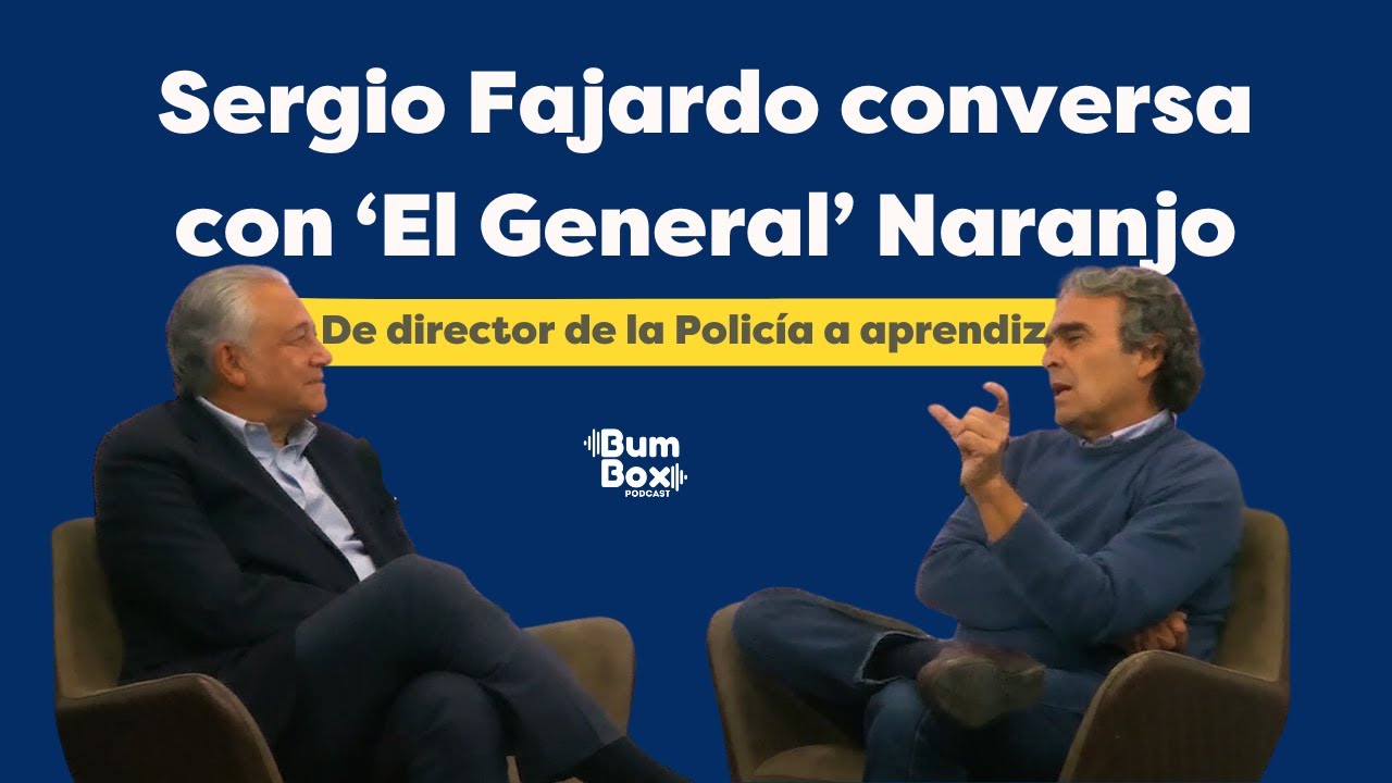 Sergio Fajardo conversa con ‘El General’ Naranjo: De director de la Policía a aprendiz | Bumbox