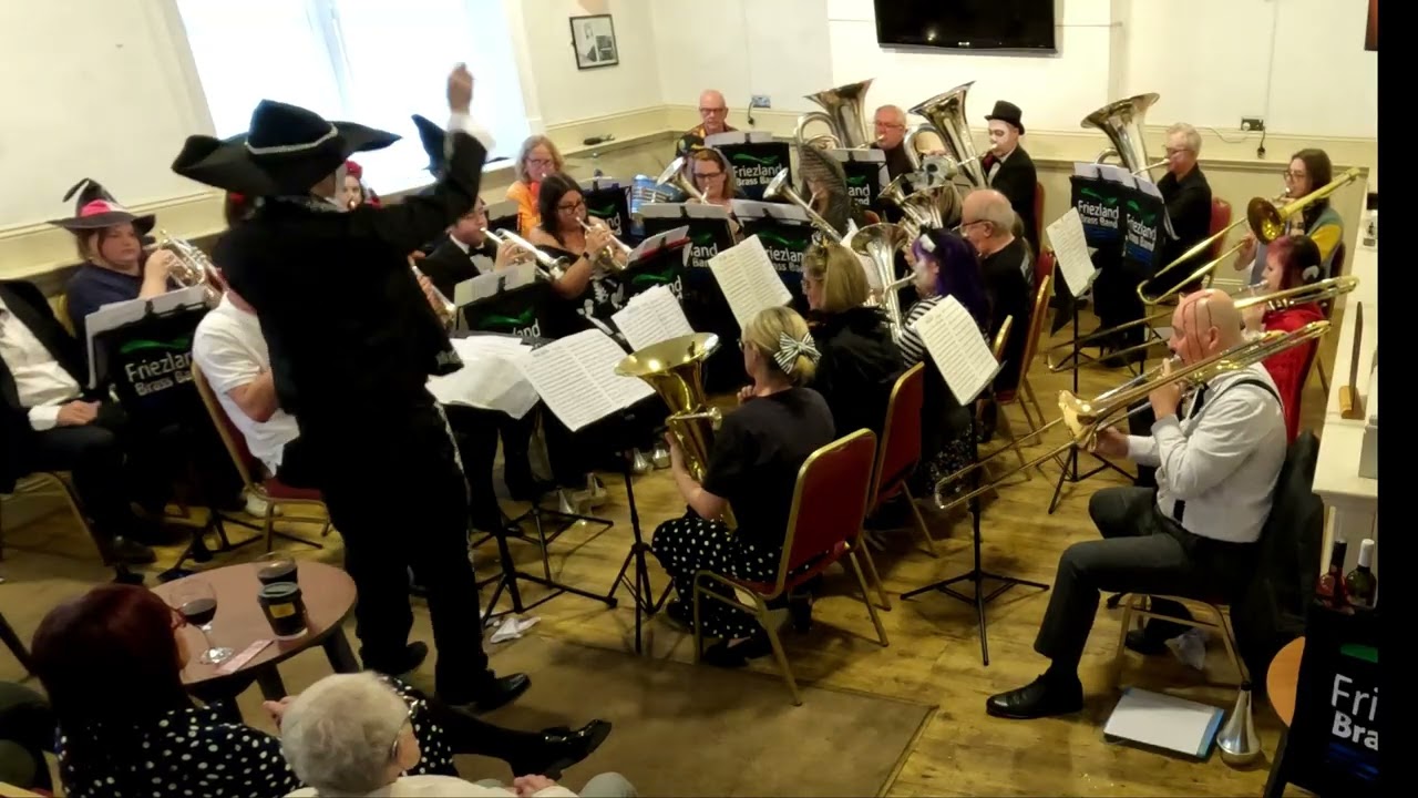 Friezland Brass Band 'The day of the dead concert; Halloween'