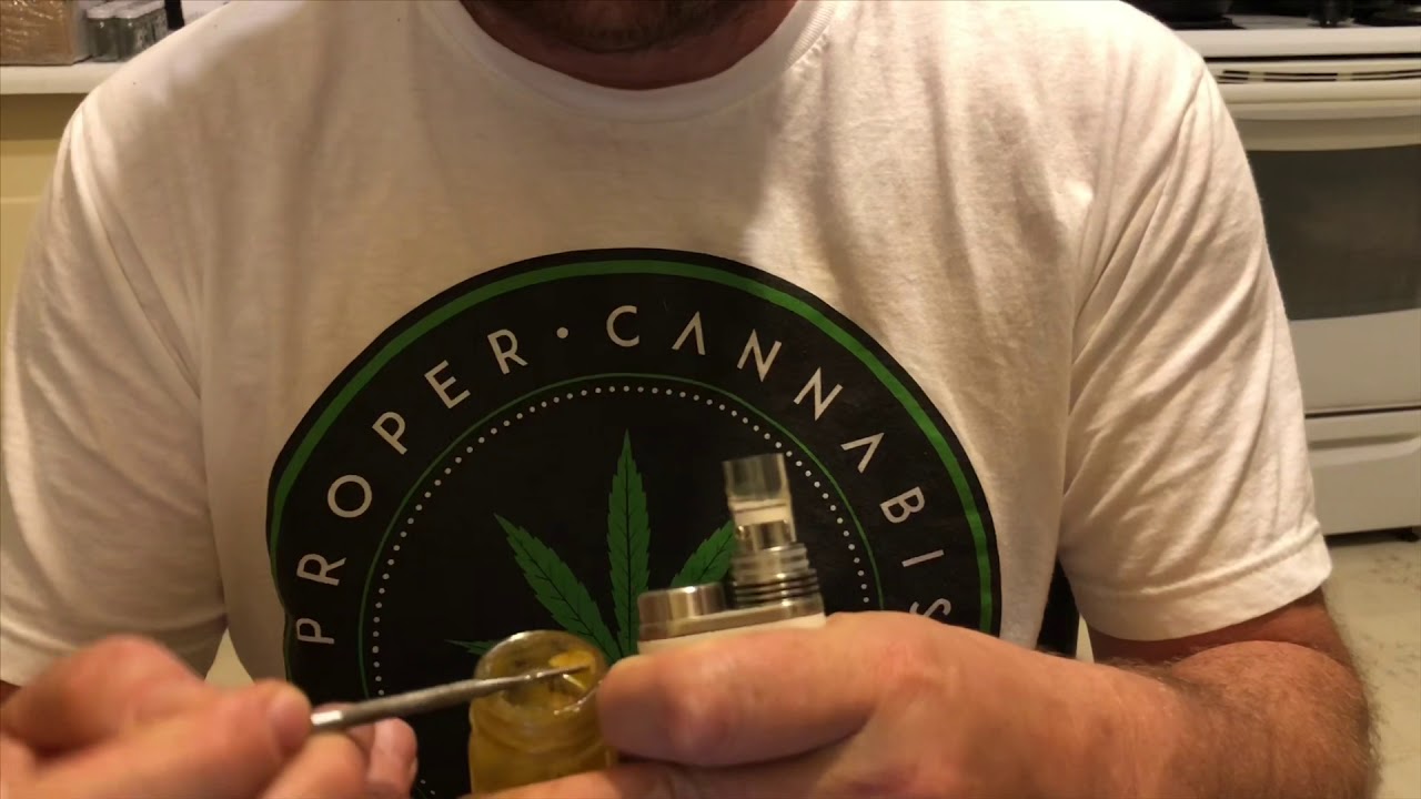 V4 Crucible vaporizer by Divine Tribe taking a dab with the large hydratube. Oct 2018!!!
