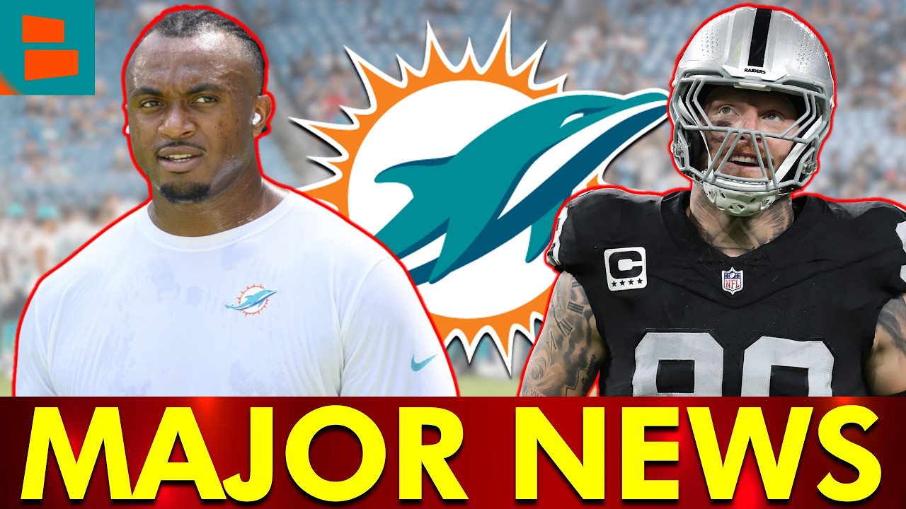 🚨Dolphins Got SO MUCH MAJOR NEWS Ft. Austin Jackson & Maxx Crosby🚨