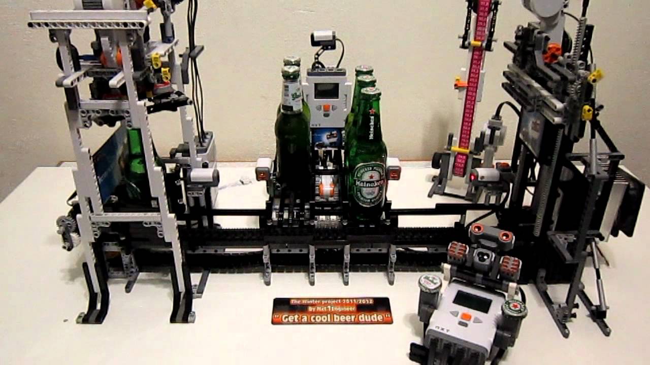 Lego Mindstorms NXT - The Beer Machine Final