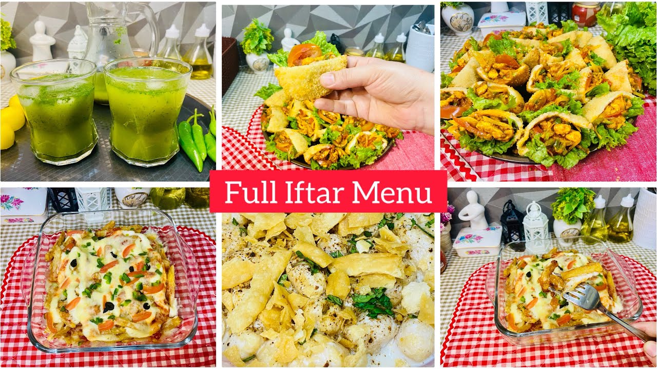 Ramzan Special Mega Platter 🌙 | All in One Iftar Recipe 🥙🍟 | 4 Easy & Yummy Recipes in One Video