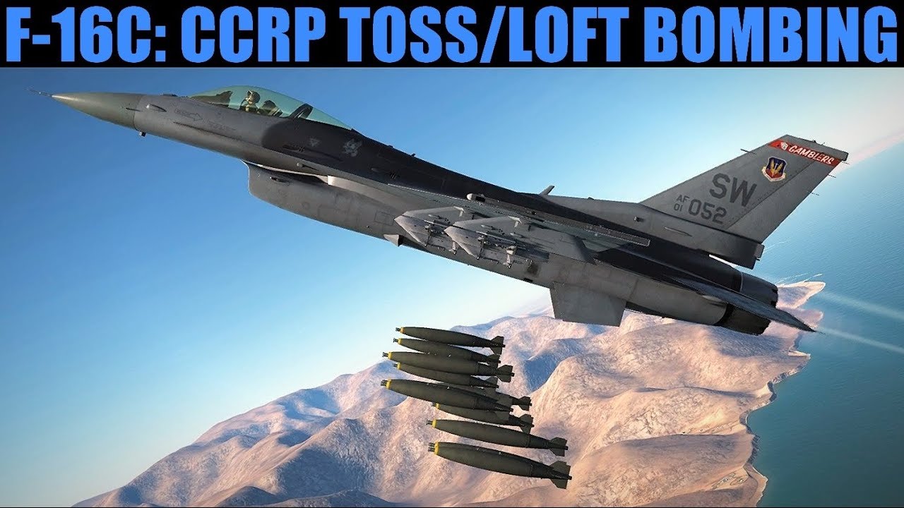 F-16C Viper: Учебное пособие по бомбометанию с вертолёта CCRP | DCS WORLD