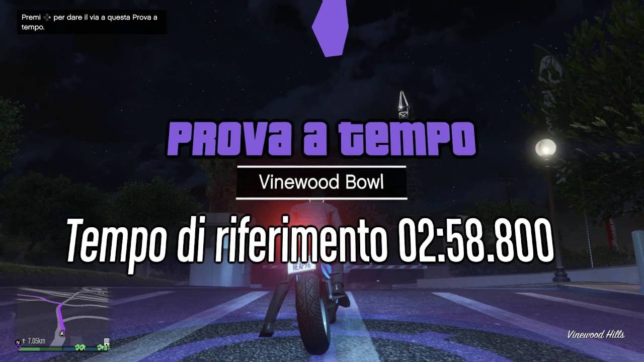 52.000$ in 3MIN! GTA 5 PROVA A TEMPO: Winewood Bowl