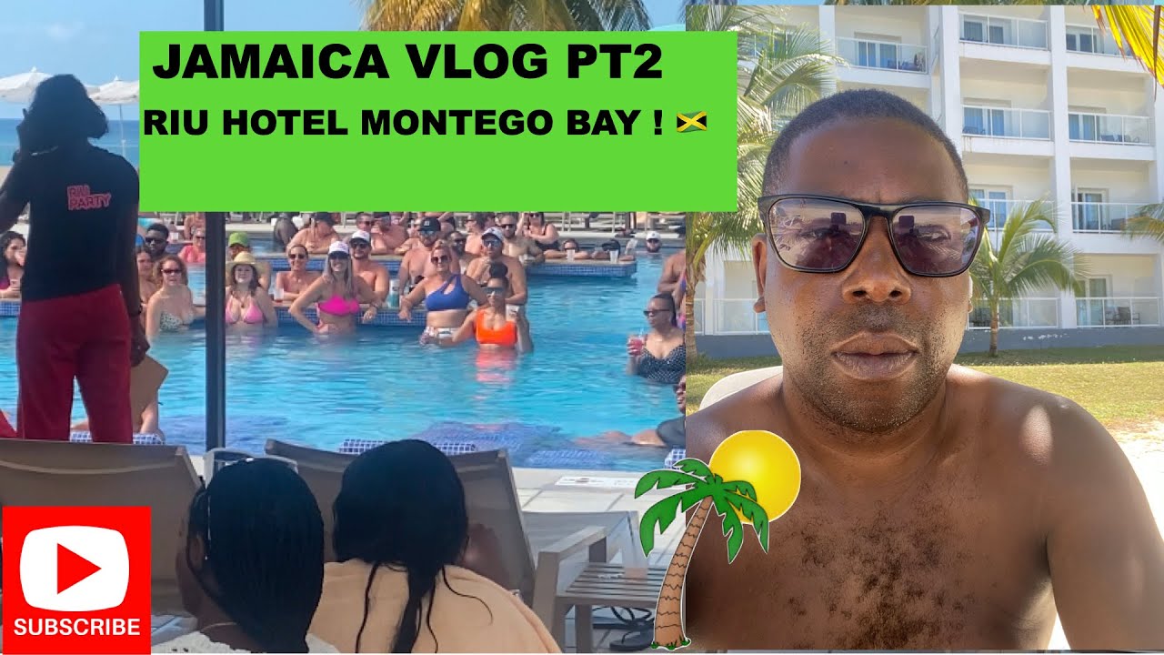 JAMAICA VLOG PT 2 RIU MONTEGO BAY ! 🇯🇲2025