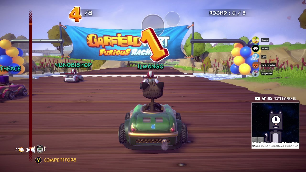 VROOM VROOM - Garfield Kart w/ Aary, Silver, Bishop and ilmango? (VOD)