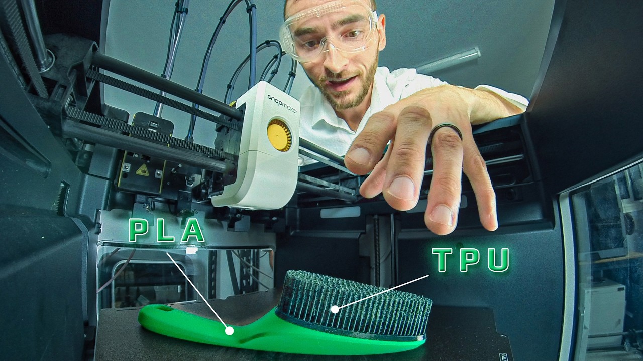 The Snapmaker U1 Experiments - 4 Tools, 4 Materials