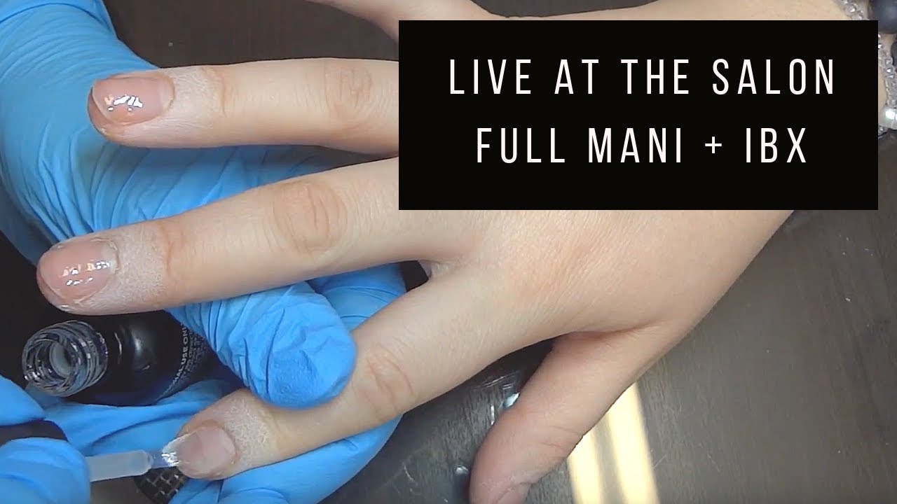 Damaged Nails? IBX treatment (in real time)- by Anna