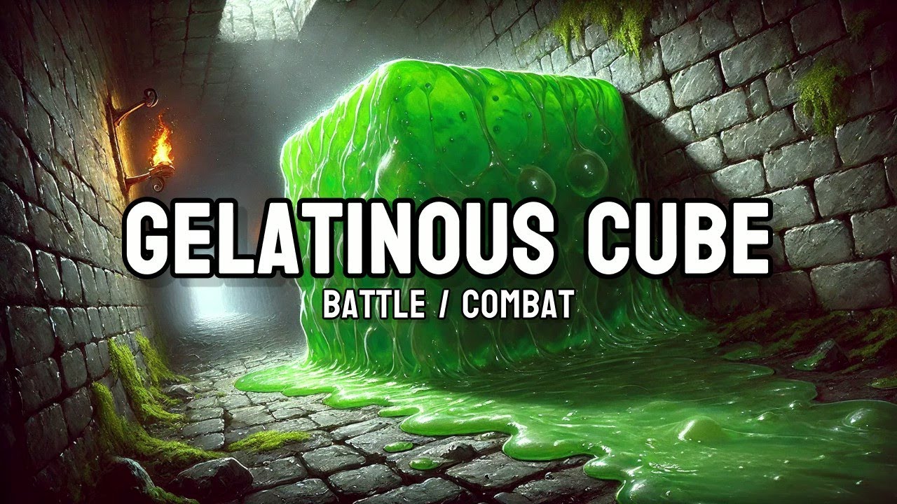 Gelatinous Cube | D&D/TTRPG Battle / Combat Music | 1 Hour