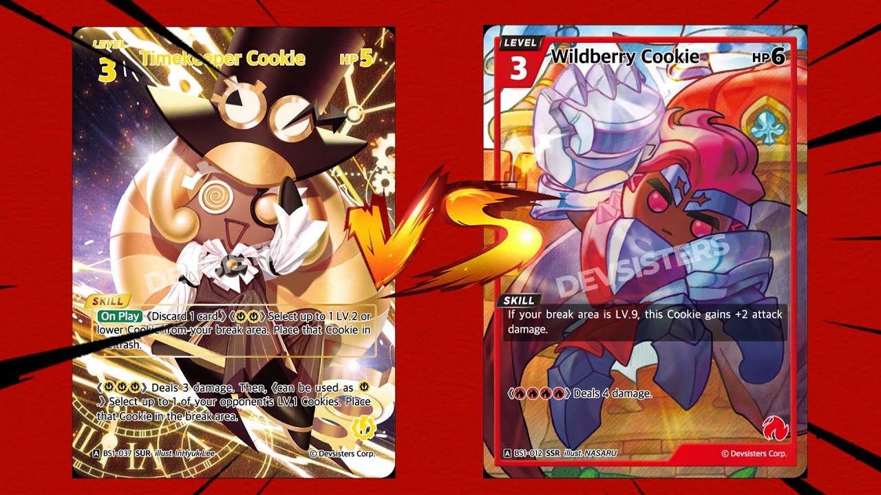 [BT01] Yellow versus Red | CookieRun: Braverse Trading Card Game