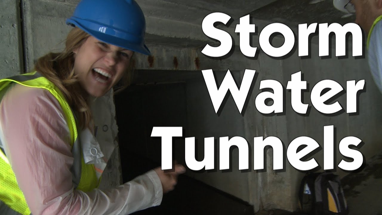 Into the Sewers!  A tour of Bloomington's stormwater management tunnels